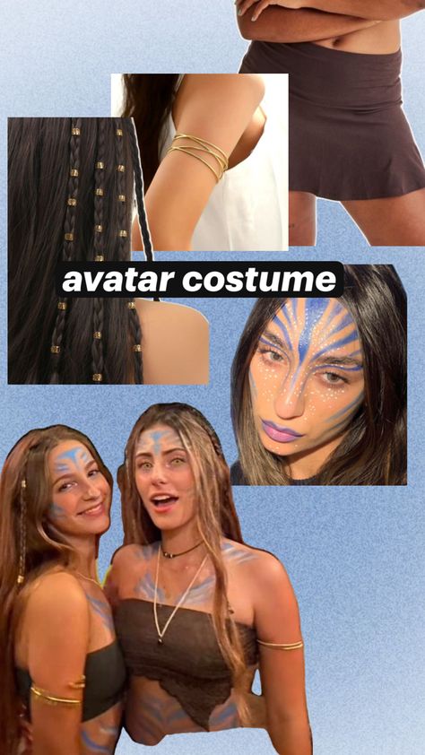 Avatar Costume Halloween, Avatar Costume Ideas, Avatar Couple Costume, Diy Avatar Costume, Halloween Costumes Avatar, Avatar Costume Diy, Avatar Costume Women, Avatar Halloween Costumes, Avatar Costume