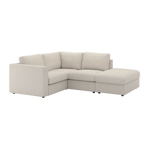 Gunnared Beige, Ikea Bank, Ikea Vimle, Ikea Fabric, Cosy Sofa, Beige Sectional, Corner Couch, Cozy Sofa, Ikea Sofa