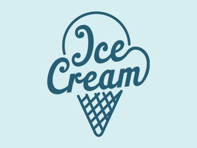 Ice Cream Logo Ice Cream Design Ideas, Ice Cream Shop Logo Design, Ice Cream Logo Ideas, Logo Ice Cream, Float Bar, Logo Sweet, Ice Logo, Ice Cream Sign, Ice Cream Logo