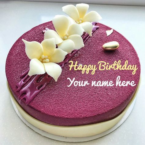 Oct 3, 2018 - Write name on sister birthday cake, Magenta color birthday cake with name, Velvet birthday cake for sister, Birthday cake with name on it Cake Hd Images, Cake For Love, Color Birthday Cake, Cake For Wife, Birthday Cake Hd, Happy Birthday Sister Cake, Birthday Cake For Wife, Birthday Cake For Brother, Love Birthday Cake