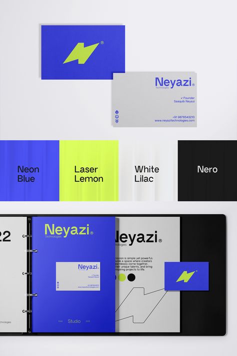 Neyazi Technologies is a dynamic and innovative creator agency dedicated to providing a haven for creators from various fields to unleash their talents, have fun, and foster growth. So my role was to create immense visual content for print and digital media, such as logos, visual brand identity, and websites. Use graphic design software to develop layouts, illustrations, and typography. Ensure designs align with branding guidelines and effectively communicate a message. Technology Identity Design, Digital Marketing Agency Brand Identity, Ad Agency Branding, Typography Branding Design, Dynamic Layout Design, Software Brand Identity, Print Company Branding, Branding Agency Visual Identity, Tech Brand Identity Design