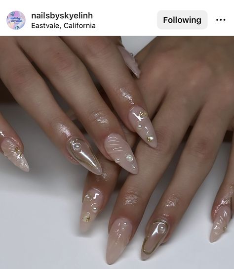 Japanese Jelly Nails, Japanese Jelly, Natural Nails Manicure, Formal Nails, Really Cute Nails, Jelly Nails, Nails Manicure, Floral Nails, Nails Inspo