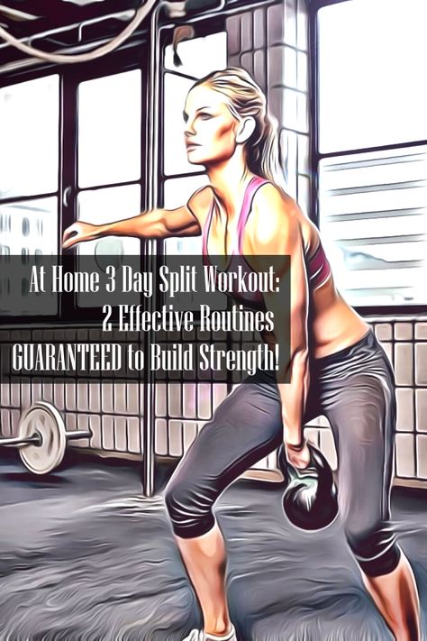 Looking for 3 day split workout routines? Want to know everything about 3 day split weight training? Then I have a real treat for you: Here is the perfect at home split workout! 👊 #hometraininghero #3daysplitworkout #3daysplitweighttraining #athomesplitworkout #workout #workoutplan #workoutroutine #workoutathome #exerciseathome #fitness #strength #strengthtraining #musclebuilding Split Routine Weight Training, 3 Day Split Strength Training, 3 Day Dumbbell Split, Three Day Workout Split For Women, 3 Day Split Workout Women At Home, 3 Day Split Dumbbell Workout, Three Day Split Workout, Weight Lifting Split For Women, 3 Day Strength Training Plan