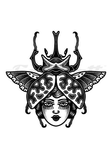 Tattoo Care Instructions, Beetle Tattoo, Kunstjournal Inspiration, Tattoo S, Traditional Tattoo Inspiration, Realistic Temporary Tattoos, Insect Tattoo, Bug Tattoo, Quality Tattoo