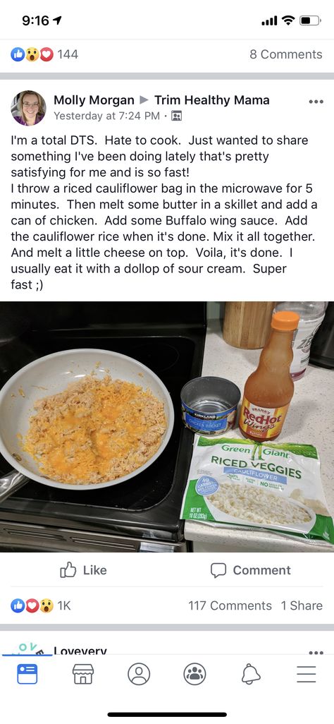 Low Carb Crunchy Snacks Healthy, Easy Buffalo Cauliflower, Cauliflower Chicken, Bariatric Eating, Lean And Green Meals, Buffalo Cauliflower, Easy Healthy Meal Prep, Macro Meals, Bariatric Recipes