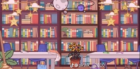 Gacha Club Library Background, Club Background, Greenscreen Ideas, Gacha Background, Bedroom Illustration, Gacha Props, Episode Backgrounds, Drawing Accessories, Cute Panda Wallpaper