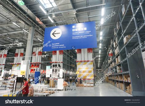 PENANG, MALAYSIA, APRIL 6 2019- A SAMPLE OF THE INTERIOR IN IKEA STORE. IKEA WAS FOUNDED IN OF SWEDEN IN 1943, IKEA TO HAVE LARGE CHAIN STORES AROUND THE WORLD. #Ad , #spon, #SAMPLE#INTERIOR#IKEA#PENANG Ikea Must Haves, Interior Ikea, Penang Malaysia, Ikea Store, April 6, Ikea Diy, Sweden, Diy Decor, Around The World