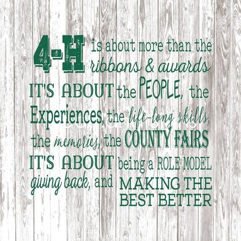 Found on Bing from www.etsy.com Livestock Quotes, 4h Projects, 4 H Club, Fair Booth, Showing Livestock, Parade Float, Canvas Wall Hanging, Photography Classes, County Fair