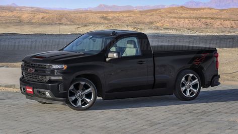 A Modern Chevy Silverado 454 SS? Here's What It Would Look Like 2022 Chevy Silverado, Chevy Silverado Ss, New Silverado, Single Cab Trucks, Cummins Diesel Engines, Muscle Truck, Sport Truck, Custom Pickup Trucks, Classic Chevrolet