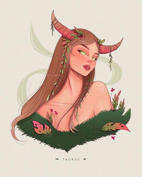 Zodiac Signs, Deviantart, Signs, Flowers, Green, Hair