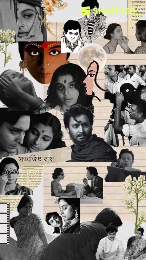 Ray Core, Bengali Memes, Bollywood Wallpaper, Classic Movie Quotes, Vintage Bollywood Aesthetic, Bengali Culture, Satyajit Ray, Ray Film, Bengali Art