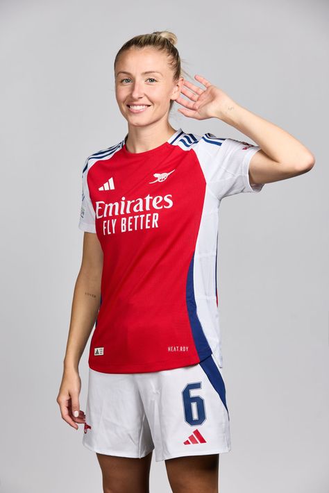 Leah Williamson Photoshoot, Arsenal Wfc, Leah Williamson, Female Soccer, Women Soccer, Arsenal Ladies, Women’s Soccer, Girls Soccer, Soccer Kits