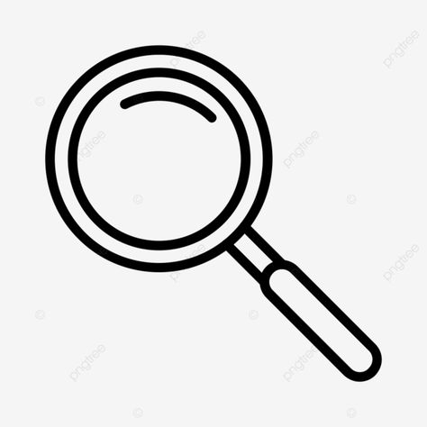 magnifying glass line icon Magnifying Glass Icon, Magnifying Glass, Line Icon, Design Resources, Glass, Design