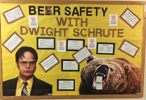 Beer Safety RA Residence Board The Office Bulletin Board, The Office Door Decs, The Office Themed Bulletin Board, November College Bulletin Boards, Meet Your Ras Bulletin Board, Meet The Ra Bulletin Board, The Office Ra Bulletin Boards, Safety Bulletin Board Ideas, Ra Bulletin Board Alcohol