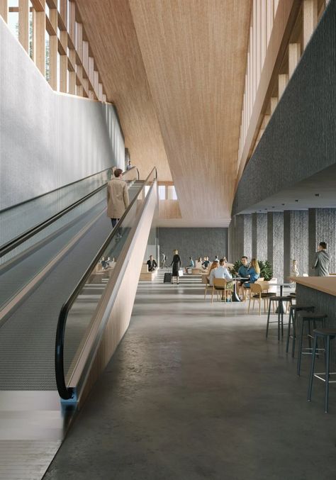 Torshavn Faroe Islands, Viking Boats, Outdoor Ramp, Arctic Landscape, Henning Larsen, Danish Architecture, Ferry Terminal, Interior Design News, Wooden Boat Building