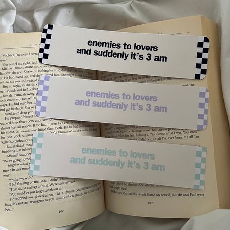 Book Lovers Club Bookmark | Enemies to Lovers Bookmark | Romance Bookmark | Cute Bookmark | Gift For Book Lover | Book Club | Spicy Romance Aesthetic Bookmark Ideas, Book Marks Diy, Preppy Books, Bookmark Design Ideas, Romance Bookmark, The Weeknd Wallpaper Iphone, Aesthetic Bookmark, Cool Bookmarks, Bookmarks Quotes