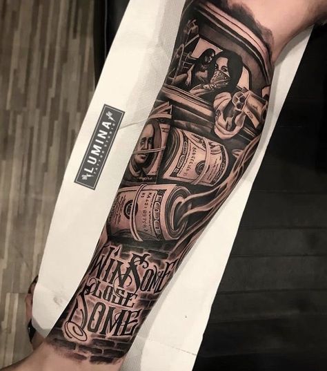 Perc 10 In Hand, Jamaica Tattoo Ideas Men, Chicano Tattoos Men, Leg Tattoo Men Sleeve, Calf Sleeve Tattoo Men, Win Some Lose Some, Calf Tattoo Ideas, Pop Culture Tattoos, Culture Tattoos