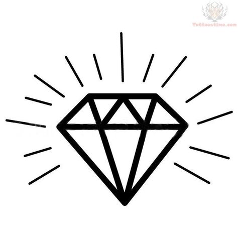 Diamond Tattoos Designs  Ideas : Page 22 Cool Images To Draw, Cool Pictures To Draw, Cool Designs To Draw, Trin For Trin Tegning, Diamond Tattoo Designs, Tattoo Samples, Diamond Tattoos, Diamond Drawing, Tattoo Outline