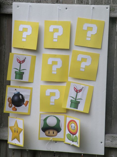 Games Super Mario Birthday Game Ideas, Mario Kart Games Party Ideas, Mario Bros Games Party Ideas, Super Mario Theme Games, Real Life Mario Party Games, Nintendo Party Games, Mario Party Games Diy, Mario Party Mini Games, Mario Bros Party Games