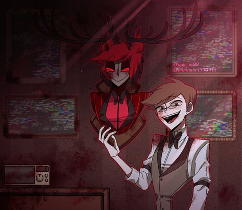 Human Alastor, Alastor Radio, Alastor The Radio Demon, The Radio Demon, Demon Baby, Deer Pictures, Radio Demon, Alastor Hazbin Hotel, Vivziepop Hazbin Hotel