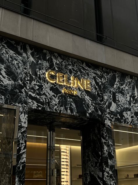 Celine Branding, Celine Logo Aesthetic, Celine Store Aesthetic, Celine Paris Logo, Celine Nightclubbing, Hygge Lifestyle, Fashion Mood Board, Valentino Rossi, Prada