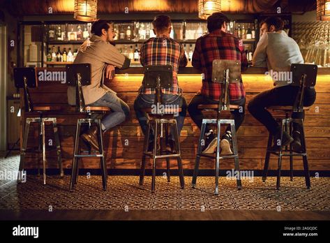 Sitting At A Bar Reference Drawing, Sitting At A Bar Reference, Sitting At Bar Pose Reference, Bar Scene Photography, Sitting At Bar, Bar Reference, Psa Poster, Mexican Bar, Friends Come And Go