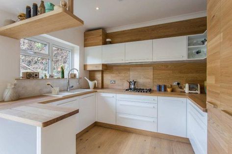 Dapur Skandinavia, Scandinavian Kitchens, Model Dapur, Scandinavian Kitchen Design, Kabinet Dapur, Kitchen Design Modern White, Wood Works, Scandinavian Kitchen, Luxury Kitchen Design