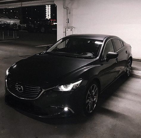 Mazda 3 Black, Mazda Black, Black Mazda, Mazda3 Sedan, Mazda 6 Sedan, Mazda 3 Sedan, Car Care Tips, Vision Board Pics, Aesthetic Cars