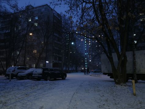 Winter Night Aesthetic, Russian Winter, Night Vibes, Winter Scenery, Blue Hour, Brutalism, Winter Blues, Winter Aesthetic, Night Aesthetic