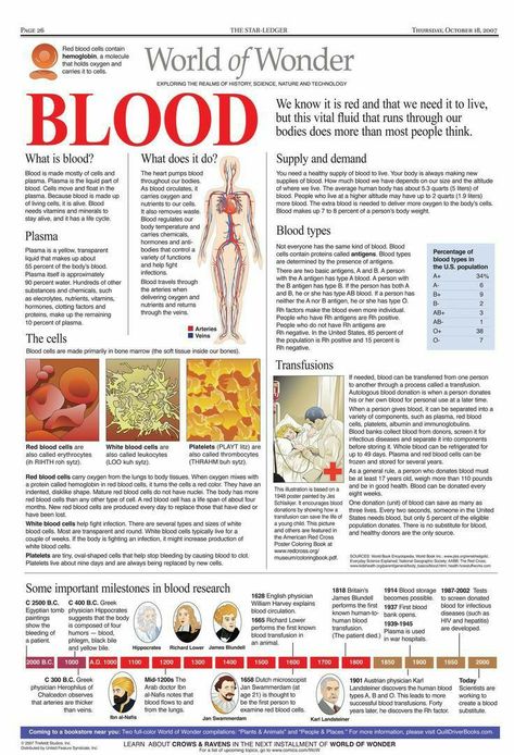 Medical Magazine, World History Facts, Science Infographics, Blood Types, Eye Parts, Nurse Study Notes, Basic Anatomy And Physiology, Biology Facts, Medical Student Study