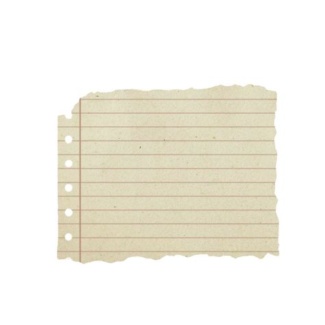 Cute Paper Background, Ripped Notebook Paper, Paper Png Aesthetic, Ripped Piece Of Paper, Receipt Png, Lined Paper Texture, Textbox Png, Lined Paper Background, Ripped Paper Texture