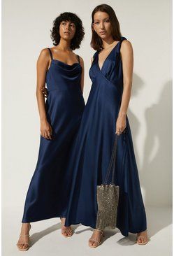 Womens Bridesmaid Dresses, Dresses Occasion, Maxi Dress Collection, Chic Maxi Dresses, Oasis Dress, Sequin Outfit, Maxi Dress Navy, Womens Tie, Tie Dress