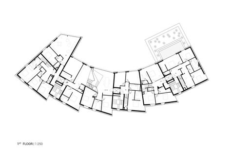 Gallery of Residential Building with 15 Units / METAFORM Architects - 13 Architecture Blueprints, Collective Housing, Facade Material, Architecture Design Drawing, Layout Architecture, Unit Plan, Commercial Architecture, Residential Interior Design, Architecture Office