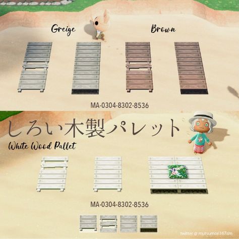 ✨ ACNH Inspo & Design Codes ✨ on Instagram: “📸 Credit: mutsumori167cm via Twitter This would make an awesome bridge! ✨Tags✨ #acnh #acnhdreamaddress #dreamaddress #animalcrossing…” Wood Deck Designs, Acnh Path, Animal Crossing Pc, Wood Path, Beach Path, Acnh Design, Animal Crossing Wild World, Path Design, Acnh Inspo