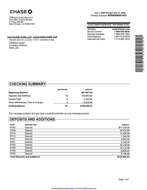 23 Editable Bank Statement Templates [FREE] ᐅ TemplateLab | Statement template, Credit card statement, Money template Personal Financial Statement, A Formal Letter, Money Template, Reference Letter Template, Cash Flow Statement, Chase Bank, Docs Templates, Putao, Statement Template