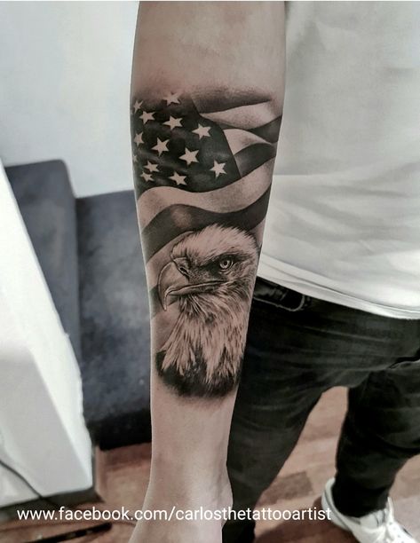 Forearm Flag Tattoo, Women Patriotic Tattoos, Bald Eagle American Flag Tattoo, Black And White Flag Tattoo, Female Patriotic Tattoos, Conservative Tattoos For Women, Small Patriotic Tattoos For Women, American Flag Leg Tattoo, Flag Sleeve Tattoo For Men