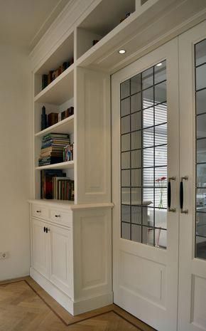 French Doors Front Door, Pocket French Doors, French Interior Design, Double Doors Interior, Interior French Doors, French Doors Interior, Interior Barn Doors, Pocket Doors, Home Office Design