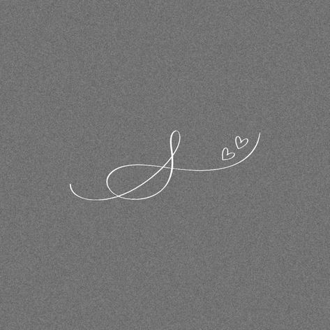 The Letter S Tattoo, Letter S Tattoo Ideas Initials, Small S Tattoo Letter, S Tattoo Letter Initial With Heart, Cursive O Tattoo, S Tattoo Letter Design For Women, Initial S Tattoo, S In Different Fonts, Cursive S Tattoo