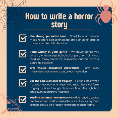 Ghost stories have a fan base like none other. After all, without making you sad, which kind of story can lead you to crave another human being? Ghost Stories it is. So here are points to get you going while you write those spooky stories. 👻😱 #howtowritestories #howtowriteghoststories #spookystories #authorlife #LekhakCo #LekhakCoCertified #writingcommunity #writersofig #writerscommunity #writer #writersofinstagram #writerslife #writing #amwriting#lekhakco #lekhakcocreator How To Write A Ghost Character, Ghost Story Ideas, Ghost Story Prompts, How To Write Horror, Horror Story Ideas, Writing Gothic, Horror Writing, Gothic Writing, Ghost Writing