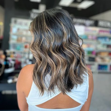 Obsessing over this sandy blonde highlight 🤎✨ We did chunky weaves to create the “ ribbon” look, kept her root for an easy grow out, & gave her a money piece to keep her bright around the face! It looks amazing on her 😊 Hair by @sydney_genesisbtqandsalon & @hairbykamryy YOUR TURN! Reserve your next color appointment online using link in bio 💌 #genesisboutiqueandsalon #redkensalon #dickinsontx #dickinsonsalon #houstontxstylist #sandyblondehighlight #dickinsonhairstylist #brunettehairinspo Blonde Highlight, Money Piece, Sandy Blonde, Grow Out, Blonde Highlights, Hair Inspo, Her Hair, Hair Stylist, The Face