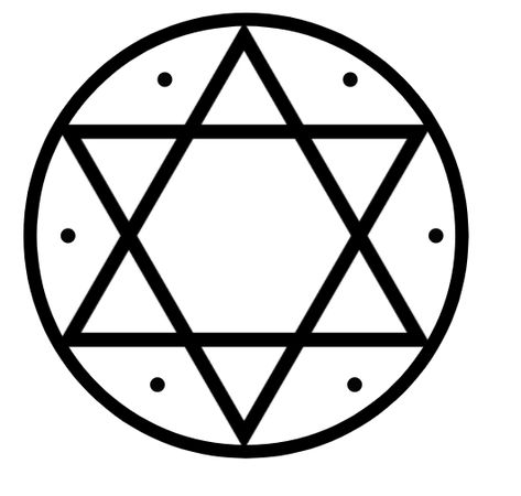 Seal of Solomon – Symbolism and Importance - Symbol Sage Seal Of Solomon Tattoo, Seal Of Solomon Protection, Solomon Seal Symbols, Jewish Beliefs, Symbols And Their Meanings, Symbolism Meaning, King Solomon Seals, Seven Archangels, Seal Of Solomon