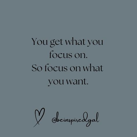 “✨You get what you focus on. So focus on what you want.”💫 💕When you concentrate on your goals, you direct your energy toward achieving them. Positive focus attracts opportunities and solutions. Keep your mind on what you want, and you’ll move closer to making it a reality.🫶🏼 🤗So excited for you to be here. SHARE🫶🏼 this with a friend that needs an uplifting page and encouragement.🙏 💫Don’t forget to FOLLOW @beinspiredgal for more motivation and inspiration.✨ 💬Comment or DM me “💕”to get my F... Focus On What You Want Quotes, Focus On The Solution Quotes, Quotes On Focusing On Goals, Focus On Where You Want To Go, You Attract What You Focus On, What You Focus On Grows Quote, What You Focus On Expands, Solution Quotes, Cute Couple Dancing