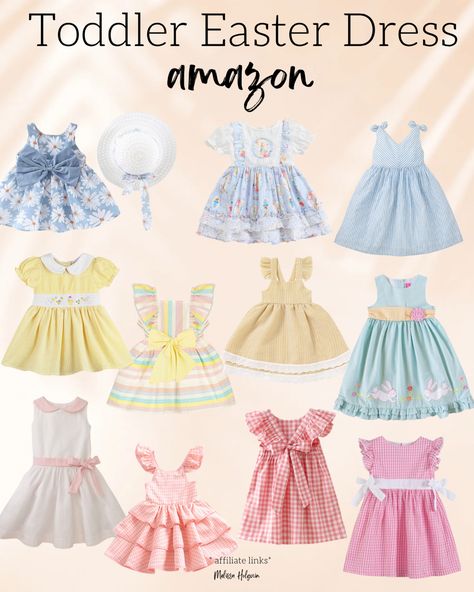 Toddler Easter Dress . Easter Dress Amazon . Toddler Girl Easter Dress . Amazon Easter Dress . Toddler Girl Spring Dress . Easter Outfits Toddler Girl . Easter Clothes #easterdress #toddlerdress Easter Dresses For Girls Children, Toddler Easter Outfit, Toddler Girl Easter Outfit, Toddler Girls Easter Dresses, Easter Dress Toddler, Toddler Easter Dress, Girl Easter Dress, Easter Clothes, Outfits Pastel