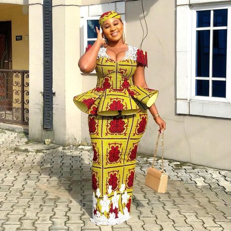 Bhomsy Stitches, Kaba Styles, Kente Fashion, Ankara Skirt And Blouse Styles, Ankara Maxi Dress, Ankara Short Gown Styles, Ankara Skirt And Blouse, Butter Pasta, Church Attire