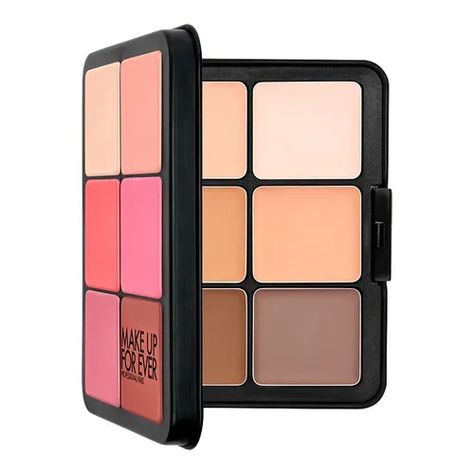 Buy Make Up For Ever HD Skin Face Essentials Palette | Sephora New Zealand Face Essentials, Make Up For Ever, Beauty Brands, Makeup Skincare, Aaliyah, Face Skin, Beauty Brand, Sephora, New Zealand