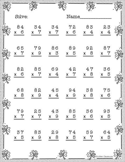 C2e4f8014ba0fdc17692426f2908ff2532c2c6dd 998 Multiplication With Regrouping, Free Printable Multiplication Worksheets, Multiplication Practice Worksheets, Two Digit Multiplication, Double Digit Multiplication, Printable Multiplication Worksheets, Math Division Worksheets, Multiplication Facts Worksheets, Dj Inkers