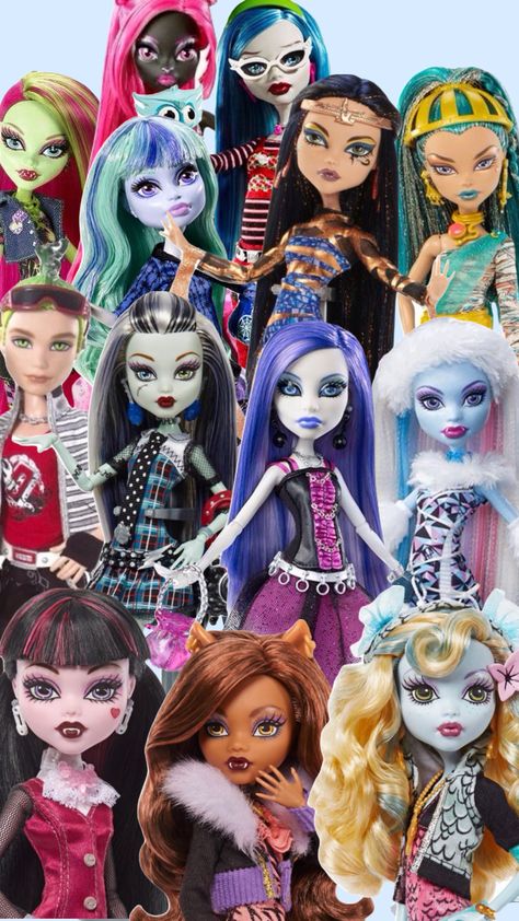 Gen 1 dolls Monster High Gen 1, Monster High Doll, Gen 1, Monster High, Christmas List, Dolls, Christmas