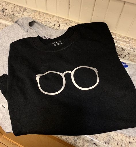 Eyeglasses t shirt 😎 #craftygirlgiftstudio Activity Days, Print Shirt, Shirts With Sayings, Girl Gifts, New Outfits, Different Styles, Black Shirt, Printed Shirts, Outfit Ideas