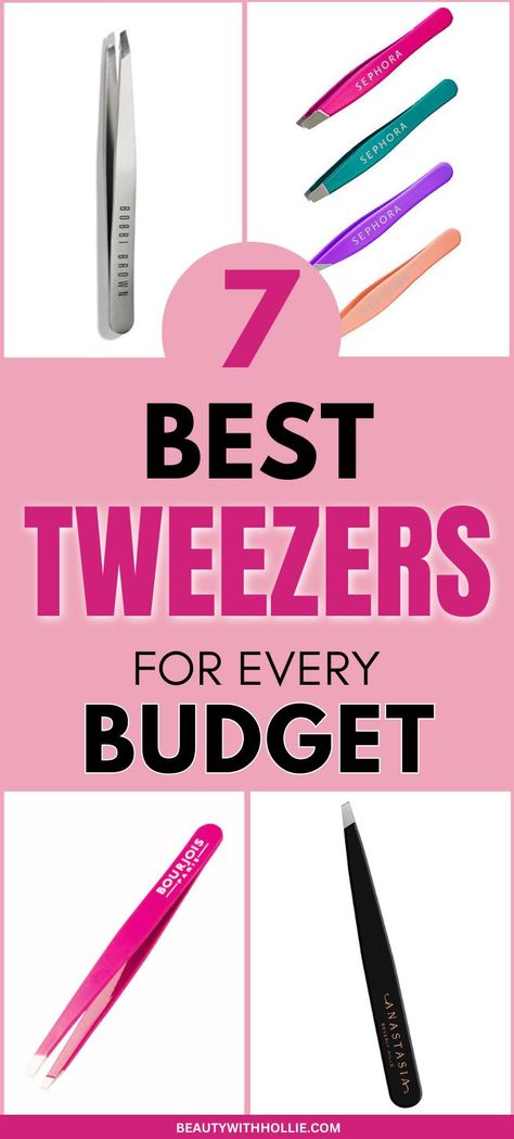 The Best Tweezers for Every Budget Best Tweezers, Makeup Must Haves, Tweezers, Beauty Essentials, Beauty Routines, Makeup Yourself, Skincare Products, Best Makeup Products, Glowing Skin