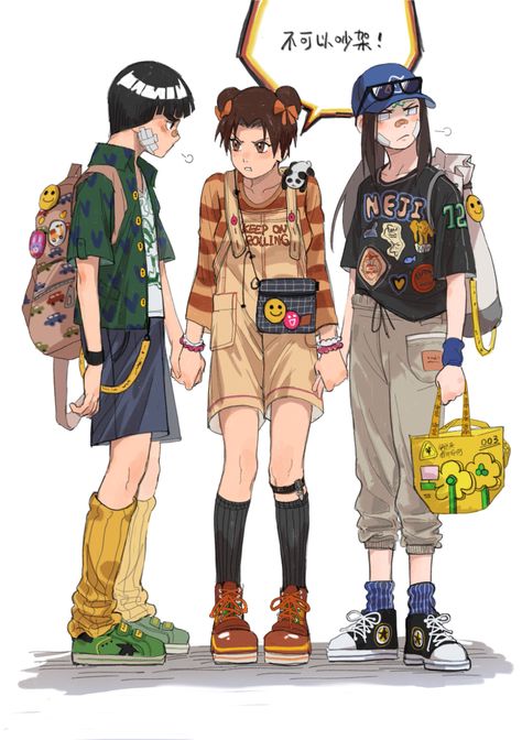 Team 8 Naruto, Rock Lee Naruto, Lee Naruto, Neji And Tenten, Animation News, Naruto Teams, Naruto Images, Naruto Fan Art, Naruto Comic